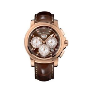 Carl F. Bucherer Patravi Chronodate 42Mm 18Kt Rose Gold Men’S Watch
