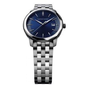 Concord Bennington Blue Dial 40Mm Stainless Steel Men’S Watch