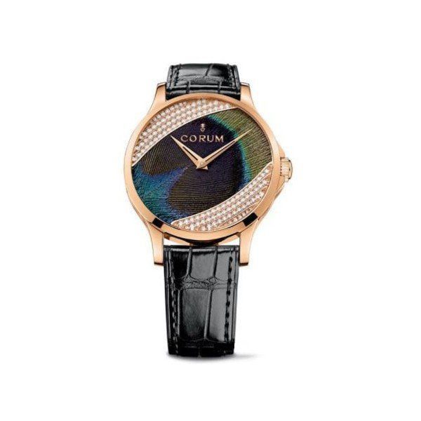 Corum Heritage Artisans Feather 18Kt Yellow Gold 39Mm Men’S Watch