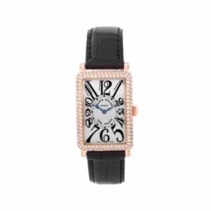 Franck Muller Long Island 43Mm X 30Mm 18K Rose Gold Diamond Ladies Watch