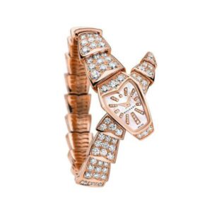 Bvlgari Serpenti 26Mm 18K Rose Gold Ladies Watch