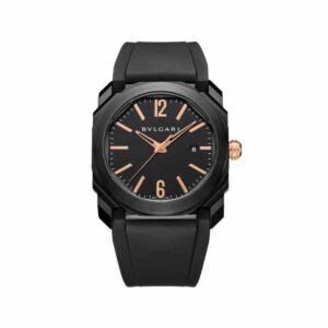 Bvlgari Octo 41Mm Black Steel Men’S Watch Ref. 102581