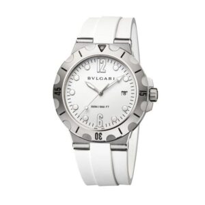 Bvlgari Diagono Scuba White Steel Men’S Watch