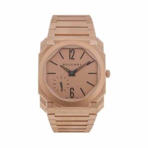 Bvlgari Octo Finissimo 40Mm 18Kt Rose Gold Men’S Watch