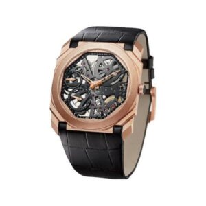 Bvlgari Octo Finissimo Extra Thin 40Mm 18Kt Rose Gold Men’S Watch