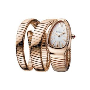 Bvlgari Serpenti Tubogas 35Mm 18K Rose Gold Ladies Watch