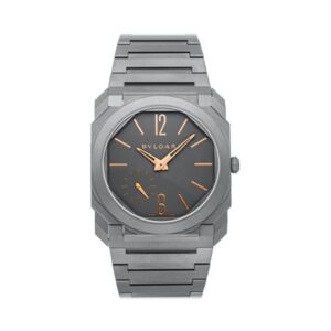 Bvlgari Octo Finissimo Extra Thin 40Mm Grey Sial Mens Watch