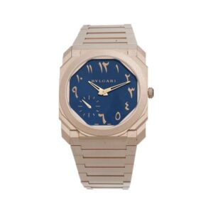 Bvlgari Octo Finissimo Arabic Blue