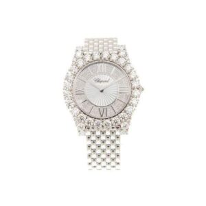 Chopard L’Heure 18Kt White Gold 40Mm Ladies Watch