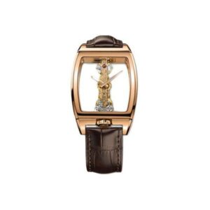 Corum Golden Bridge 34Mm X 51Mm 18Kt Rose Gold Men’S Watch