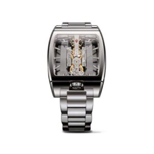 Corum Golden Bridge 34Mm X 51Mm 18K White Gold Men’S Watch