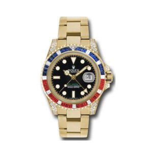 Rolex Gmt Master II 18Kt Yellow Gold 40Mm Men’S Watch