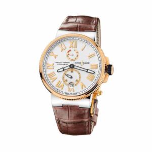 Ulysse Nardin Marine Chronometer Manufacture 45Mm Stainless Steel &Amp; 18Kt Rose Gold Men’S Watch