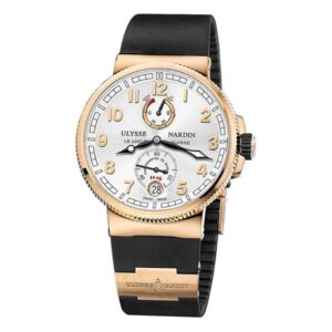 Ulysse Nadrin Marine Chronometer 1186-126-3/61 43Mm 18K Rose Gold Men’S Watch