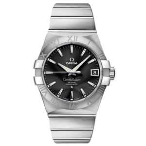 Omega Constellation Automatic Black Dial 38Mm Stainless Steel Men’S Watch