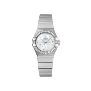 Omega Constellation Co-Axial 27Mm Stainless Steel Ladies Watch