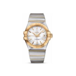 Omega Constellation Stainless Steel & 18Kt Yellow Gold 35Mm Ladies Watch