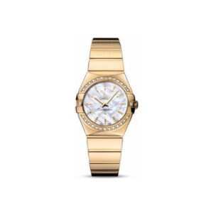 Omega Constellation 18Kt Yellow Gold 27Mm Ladies Watch