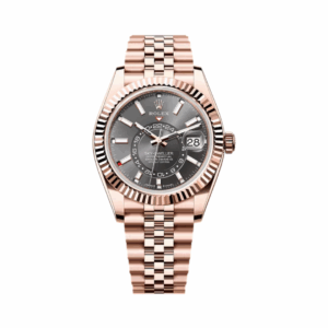 Rolex Sky-Dweller 336935-0008 Everose Gold Slate Dial 42mm Men’S Watch