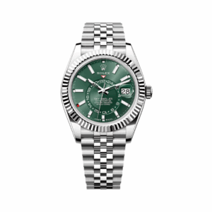 Rolex Sky-Dweller 336934-0002 Oystersteel-White Gold Mint Green Dial 42mm Men’S Watch