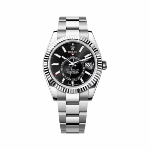 Rolex Sky-Dweller 336934-0007 Oystersteel-White Gold Bright Black Dial 42mm Men’S Watch
