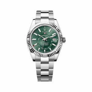 Rolex Sky-Dweller 336934-0001 Oystersteel-White Gold Mint Green Dial 42mm Men’S Watch