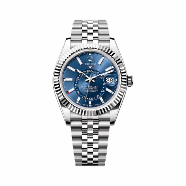 Rolex Sky-Dweller 336934-0006 Oystersteel-White Gold Bright Blue Dial 42mm Men’S Watch