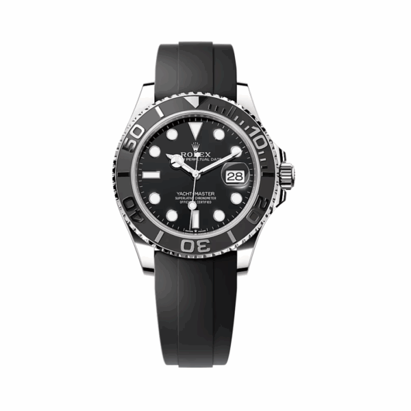 Rolex Yacht Master 226659-0002 Black Dial 42mm 18Kt White Gold Men’S Watch