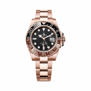 Rolex Gmt Master II Root Beer 126715CHNR-0001 Full Rose Gold 40mm Men’s Watch