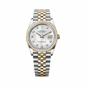 Rolex Datejust 126283RBR-0009 Oystersteel-Yellow Gold MOP Dial 36mm Women’s Watch