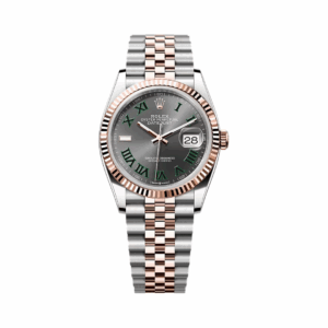 Rolex Datejust 126231-0029 Oystersteel-Everose Gold Slate Dial 36mm Women’s Watch