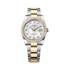 Rolex Datejust 126283RBR-0010 Oystersteel And Yellow Gold MOP Dial 36mm Women’s Watch