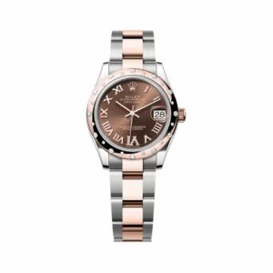 Rolex Datejust 278341RBR-0003 Oystersteel-Everose Gold Chocolate Dial 31mm Women’s Watch