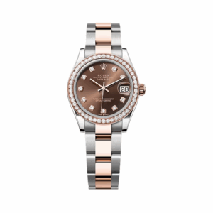Rolex Datejust 278381RBR-0027 Oystersteel-Everose Gold Chocolate Dial 31mm Women’s Watch