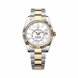 Rolex Sky-Dweller 336933-0005 Oystersteel-Yellow Gold Intense White Dial 42mm Men’S Watch