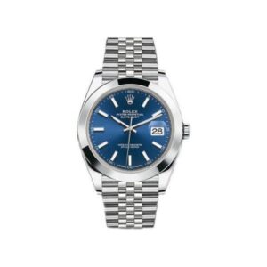 Rolex Datejust 126300 BLIJ Blue Index Dial 41Mm Jubilee Bracelet Oystersteel