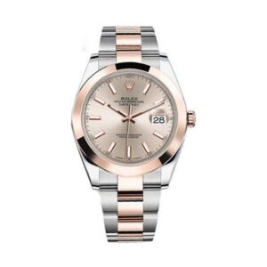 Rolex Oyster Perpetual Datejust 126301 SUIO 41Mm 18Kt Rose Gold Men’S Watch