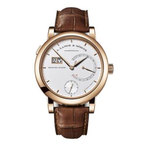 A. Lange & Sohne Lange 1 130.032F Silver Dial  45.9Mm 18Kt Rose Gold Men’S Watch