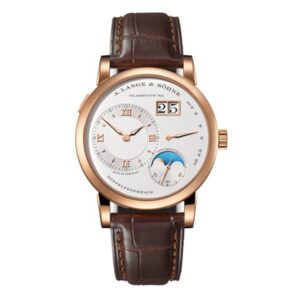 A. Lange & Sohne Lange 1 Moon Phase 41Mm 18Kt Rose Gold Men’S Watch