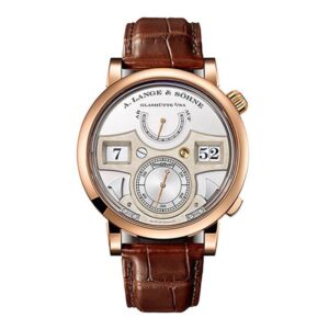 A. Lange & Sohne Zeitwerk 41.9Mm 18Kt Rose Gold Men’S Watch