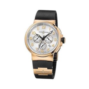 Ulysse Nardin Marine 18Kt Rose Gold 43Mm Silver Dial Men’S Watch