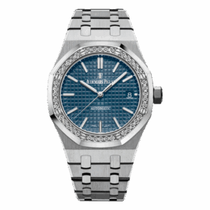 Audemars Piguet Royal Oak 15451St.Zz.1256St.03 Blue Index Dial 37Mm Stainless Steel Ladies Watch