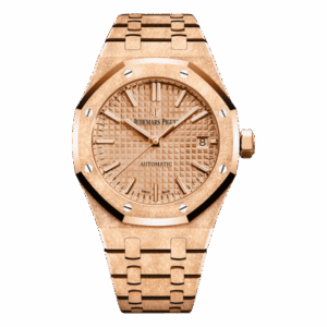 Audemars Piguet Royal Oak Frosted Gold Selfwinding 37Mm Ladies Watch