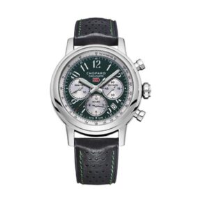 Chopard Mille Miglia Stainless Steel And Leather Watch Limited Edition Of 300 Pieces Ref. 168589-3009