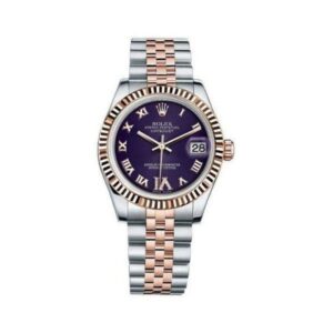 Rolex Datejust Stainless Steel &Amp; 18Kt Rose Gold 31Mm Ladies Watch