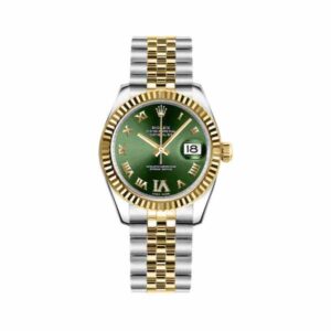 Rolex Datejust Stainless Steel & 18Kt Yellow Gold 31Mm Ladies Watch