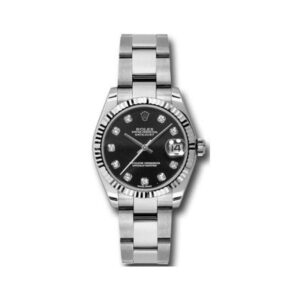 Rolex Oyster Perpetual Datejust Stainless Steel 31Mm Ladies Watch