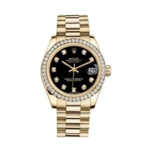 Rolex Datejust 18Kt Rose Gold 31Mm Ladies Watch