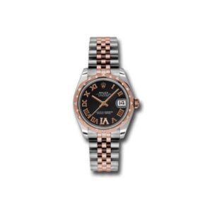 Rolex Datejust Stainless Steel/18K Rose Gold 31Mm Ladies Watch