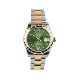 Rolex Datejust Stainless Steel &Amp; 18Kt Yellow Gold 31Mm Ladies Watch